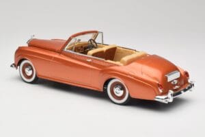 Bentley Type S2 Mulliner Cabriolet Tudor Orange Métallisé Solido 1:18 8007 Métal Moulé — image 7 sur 8