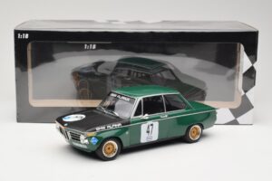 BMW 1600-2 BMW Alpina #47 P. Meyer Internationales ADAC Eifelrennen Nurburgring 1971 Minichamps 1:18 155712647 Métal Moulé — image 6 sur 6
