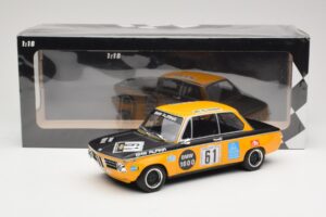 BMW 1600-2 BMW Alpina #61 R. Herzog / N. Lauda DNF 6 Hours Nurburgring 1970 Minichamps 1:18 155702661 Métal Moulé — image 6 sur 6