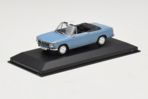 BMW 1600 Cabriolet Bleu Minichamps 1:43 80420396188 Métal Moulé — image 2 sur 4
