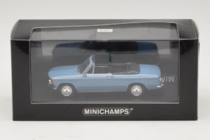 BMW 1600 Cabriolet Bleu Minichamps 1:43 80420396188 Métal Moulé — image 4 sur 4