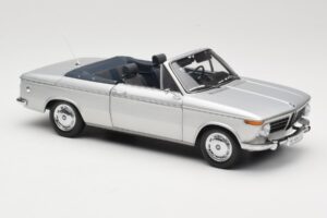 BMW 1600 Cabriolet Argent Minichamps 1:18 80430145819 Métal Moulé — image 6 sur 8