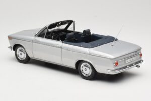 BMW 1600 Cabriolet Argent Minichamps 1:18 80430145819 Métal Moulé — image 7 sur 8