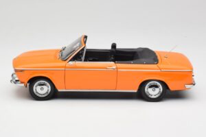 BMW 1600 Cabriolet Orange Minichamps 1:18 100021030-O Métal Moulé — image 4 sur 8