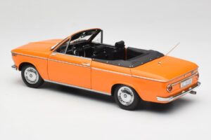 BMW 1600 Cabriolet Orange Minichamps 1:18 100021030-O Métal Moulé — image 7 sur 8