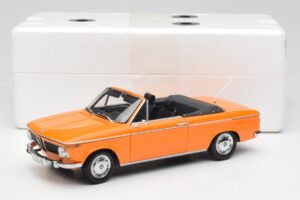 BMW 1600 Cabriolet Orange Minichamps 1:18 100021030-O Métal Moulé — image 8 sur 8