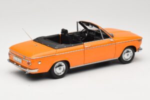 BMW 1600 E10 Cabriolet Orange Minichamps 1:18 100021030 Métal Moulé — image 3 sur 8