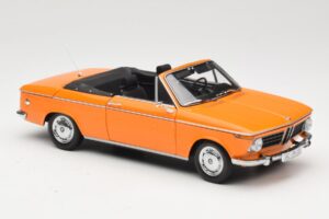 BMW 1600 E10 Cabriolet Orange Minichamps 1:18 100021030 Métal Moulé — image 6 sur 8