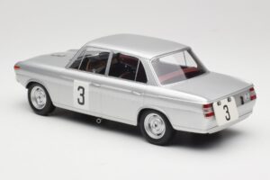BMW 1800 TiSA #3 D. Glemser / J. Ickx 24 Hours of Spa 1965 Minichamps 1:18 155652903 Métal Moulé — image 5 sur 6