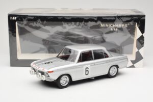 BMW 1800 TiSA #6 J. Munaron / K. Eppelein 24 Hours of Spa 1965 Minichamps 1:18 155652906 Métal Moulé — image 6 sur 6