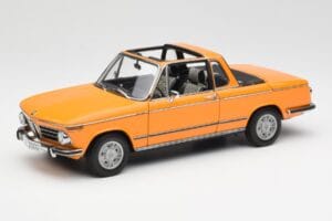 BMW 2002 E10 Cabriolet Colorado Orange AUTOart 1:18 80430300713 Métal Moulé