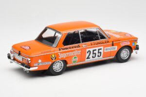 BMW 2002 Jagermeister #255 W. Stiller Rally Monte Carlo 1973 IXO 1:18 18RMC165 Métal Moulé — image 2 sur 6