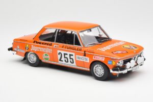 BMW 2002 Jagermeister #255 W. Stiller Rally Monte Carlo 1973 IXO 1:18 18RMC165 Métal Moulé — image 4 sur 6