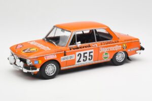 BMW 2002 Jagermeister #255 W. Stiller Rally Monte Carlo 1973 IXO 1:18 18RMC165 Métal Moulé