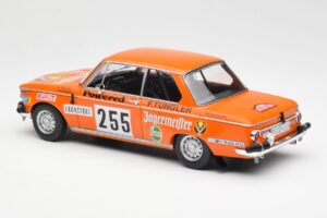 BMW 2002 Jagermeister #255 W. Stiller Rally Monte Carlo 1973 IXO 1:18 18RMC165 Métal Moulé — image 5 sur 6