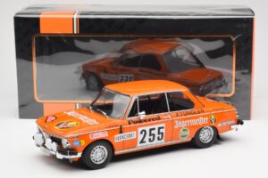 BMW 2002 Jagermeister #255 W. Stiller Rally Monte Carlo 1973 IXO 1:18 18RMC165 Métal Moulé — image 6 sur 6