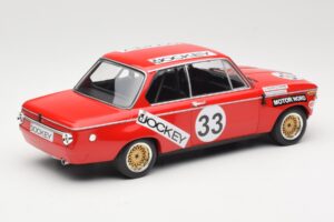 BMW 2002 Jockey Racing #33 B. Tobiasson / L. Nordstrom 6 Hours Nurburgring 1972 Minichamps 1:18 155722633 Métal Moulé — image 2 sur 6