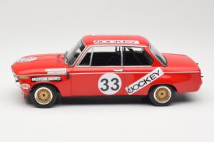 BMW 2002 Jockey Racing #33 B. Tobiasson / L. Nordstrom 6 Hours Nurburgring 1972 Minichamps 1:18 155722633 Métal Moulé — image 3 sur 6