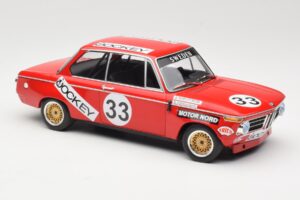 BMW 2002 Jockey Racing #33 B. Tobiasson / L. Nordstrom 6 Hours Nurburgring 1972 Minichamps 1:18 155722633 Métal Moulé — image 4 sur 6