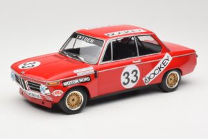 BMW 2002 Jockey Racing #33 B. Tobiasson / L. Nordstrom 6 Hours Nurburgring 1972 Minichamps 1:18 155722633 Métal Moulé