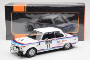 BMW 2002 #11 A. Warmbold / J. Todt RAC Rally 1973 IXO 1:18 18RMC164 Métal Moulé — image 6 sur 6