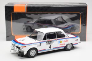 BMW 2002 #4 B. Waldegard / H. Thorzelius RAC Rally 1973 IXO 1:18 18RMC163 Métal Moulé — image 6 sur 6