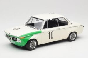 BMW 2002 Tii E10 #10 H. Hahne / D. Quester Winners Nurburgring 1968 Minichamps 1:18 155682710 Métal Moulé