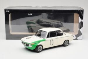 BMW 2002 Tii E10 #10 H. Hahne / D. Quester Winners Nurburgring 1968 Minichamps 1:18 155682710 Métal Moulé — image 6 sur 6