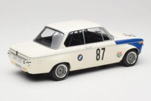 BMW 2002 Tii E10 #87 H. Hahne Grand Prix Brno 1969 Minichamps 1:18 155692787 Métal Moulé — image 2 sur 6