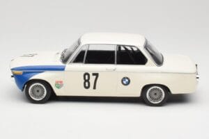 BMW 2002 Tii E10 #87 H. Hahne Grand Prix Brno 1969 Minichamps 1:18 155692787 Métal Moulé — image 3 sur 6
