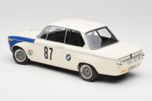 BMW 2002 Tii E10 #87 H. Hahne Grand Prix Brno 1969 Minichamps 1:18 155692787 Métal Moulé — image 5 sur 6