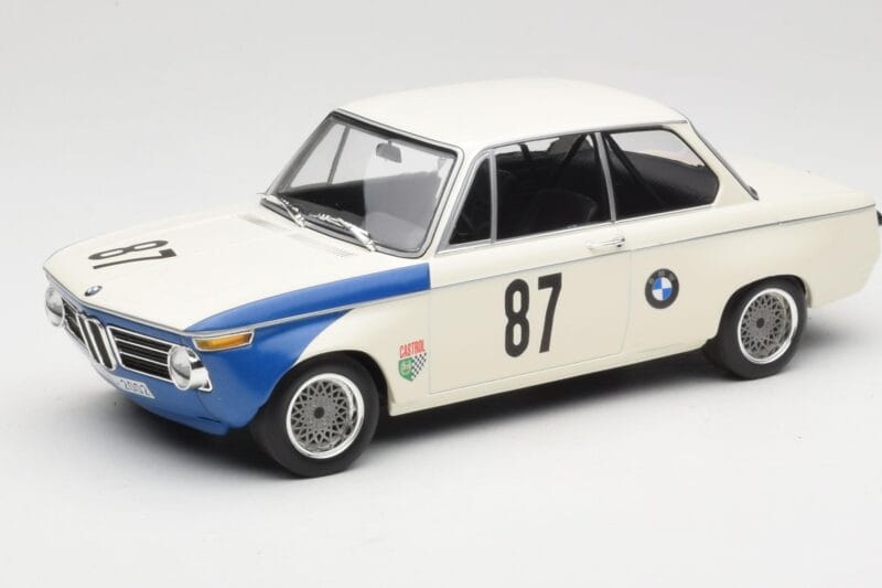 BMW 2002 Tii E10 #87 H. Hahne Grand Prix Brno 1969 Minichamps 1:18 155692787 Métal Moulé