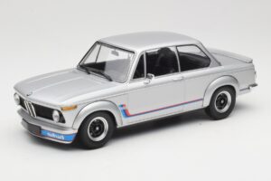 BMW 2002 Turbo E10 Argent Minichamps 1:18 155026201 Métal Moulé