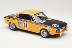BMW 2800 CS BMW Alpina #14 H. Kelleners / G. Huber Winners 24 Hours of Spa 1970 Minichamps 1:18 155702714 Métal Moulé — image 4 sur 6