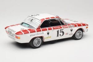 BMW 2800 CS E9 #15 Team Marabout Gaye / S. Braillard 24 Hours of Spa 1972 Minichamps 1:18 155722715 Métal Moulé — image 2 sur 6