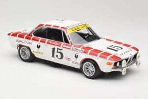BMW 2800 CS E9 #15 Team Marabout Gaye / S. Braillard 24 Hours of Spa 1972 Minichamps 1:18 155722715 Métal Moulé — image 4 sur 6