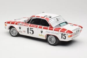 BMW 2800 CS E9 #15 Team Marabout Gaye / S. Braillard 24 Hours of Spa 1972 Minichamps 1:18 155722715 Métal Moulé — image 5 sur 6
