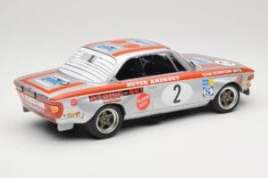BMW 2800 CS E9 #2 Team Schnitzer J. Fitzpatrick / H. Heyer Winners Grand Prix Touring Cars Nurburgring 1972 Minichamps 1:18 1 — image 2 sur 6