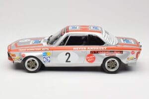 BMW 2800 CS E9 #2 Team Schnitzer J. Fitzpatrick / H. Heyer Winners Grand Prix Touring Cars Nurburgring 1972 Minichamps 1:18 1 — image 3 sur 6