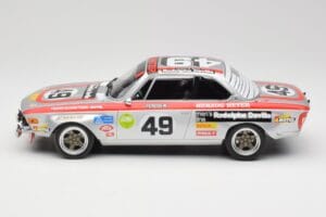 BMW 2800 CS E9 #49 Team Schnitzer G. Herzog / H. Heyer 24 Hours of Spa 1972 Minichamps 1:18 155722749 Métal Moulé — image 3 sur 6