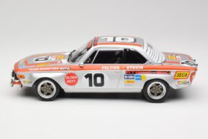 BMW 2800 CS Team Schnitzer #10 J. Fitzpatrick / J. Peltier Spa 1972 Minichamps 1:18 155722710 Métal Moulé — image 3 sur 6