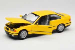 BMW 3 Series E36 Coupé Jaune UT Models 1:18 180023320 Métal Moulé — image 2 sur 8