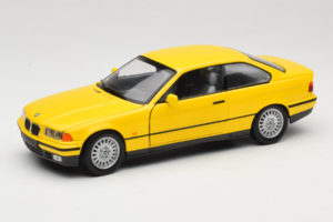 BMW 3 Series E36 Coupé Jaune UT Models 1:18 180023320 Métal Moulé