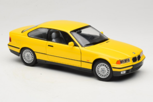 BMW 3 Series E36 Coupé Jaune UT Models 1:18 180023320 Métal Moulé — image 6 sur 8