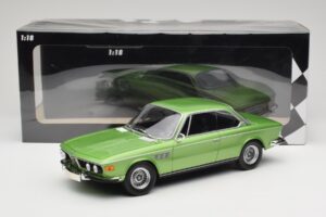 BMW 3.0 CSi E9 Green Metallic Minichamps 1:18 155028034 Métal Moulé — image 6 sur 6