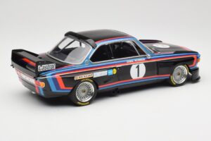 BMW 3.0 CSL E9 #1 BMW Motorsport H-J. Stuck Winner Norisring Trophy 1974 Minichamps 1:18 155742691 Métal Moulé — image 2 sur 6