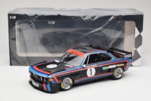 BMW 3.0 CSL E9 #1 BMW Motorsport H-J. Stuck Winner Norisring Trophy 1974 Minichamps 1:18 155742691 Métal Moulé — image 6 sur 6
