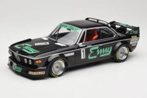 BMW 3.0 CSL E9 #1 F. Grano / P. Xhenceval GP Brno 1978 Minichamps 1:18 155782501 Métal Moulé