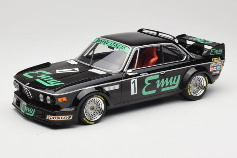 BMW 3.0 CSL E9 #1 F. Grano / P. Xhenceval GP Brno 1978 Minichamps 1:18 155782501 Métal Moulé