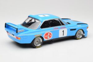 BMW 3.0 CSL E9 #1 Precision Liegeoise J. Peltier / C. Lafosse Winners 4 Hours Monza 1974 Minichamps 1:18 155742681 Métal Moul — image 2 sur 6